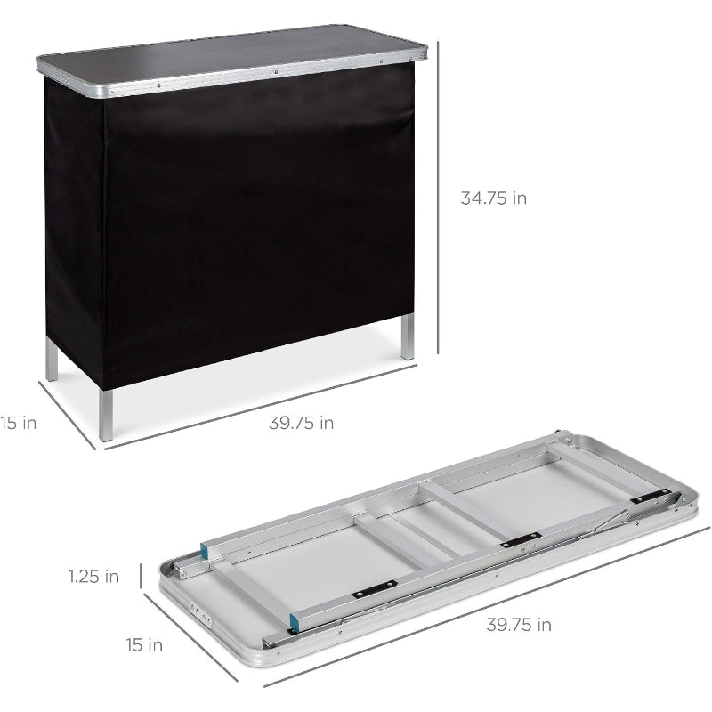 Pop‑Up Portable Party Bar Table