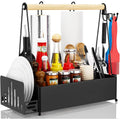 BBQ Grill Caddy with Paper Towel Holders