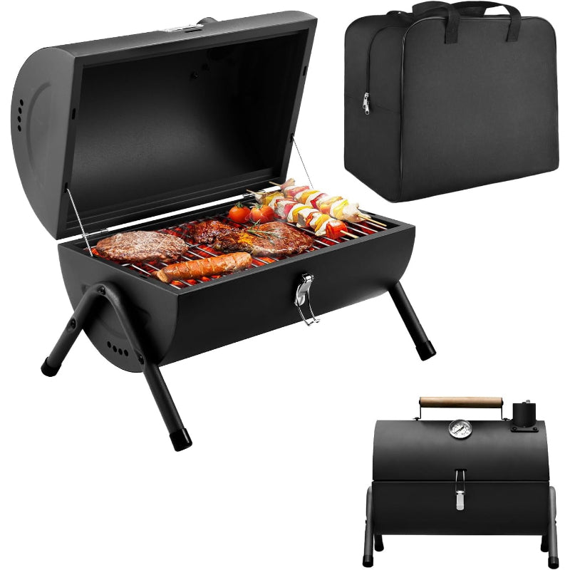 Portable Tabletop Charcoal BBQ Grill