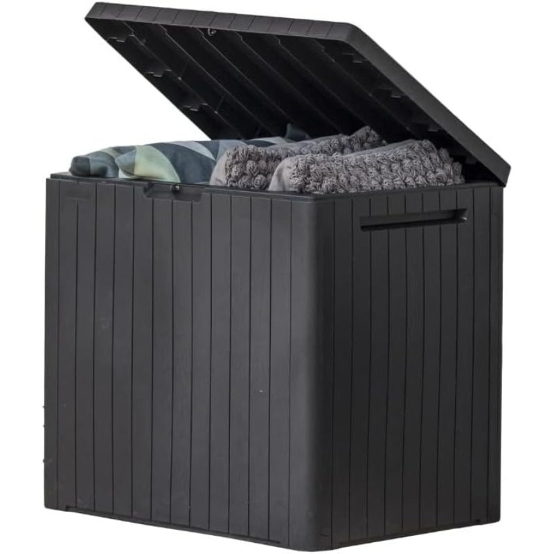 30‑Gal Outdoor Storage Box Side Table