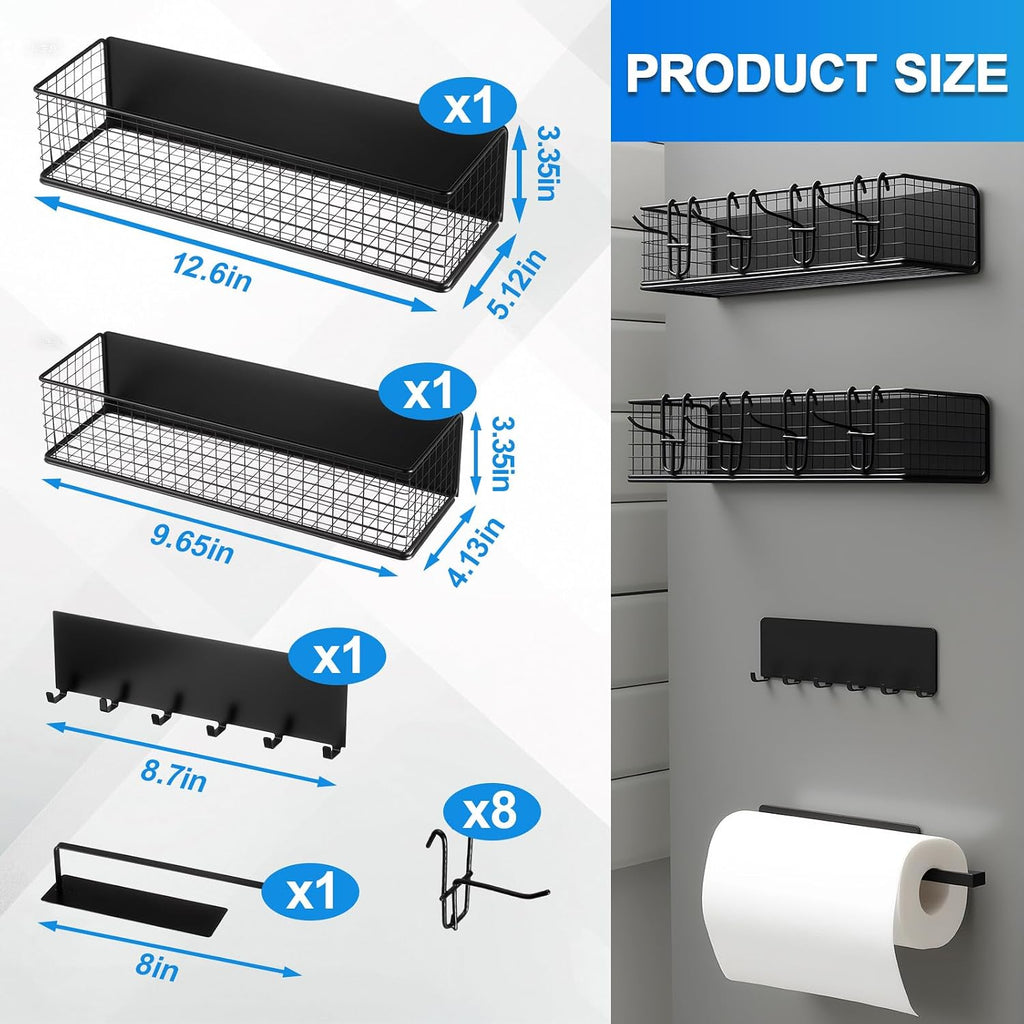 2‑Pack Magnetic Pellet Grill Bins Set