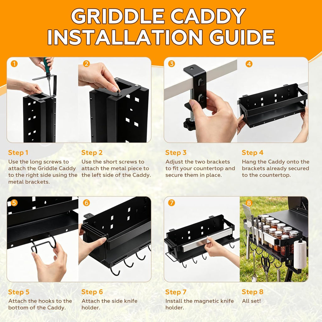Griddle Caddy Kit for Blackstone Grills