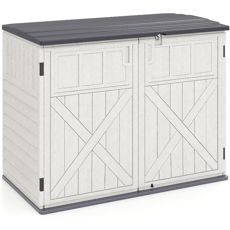 Large Resin Outdoor Storage Cabinet with Shelf  今天 10:47