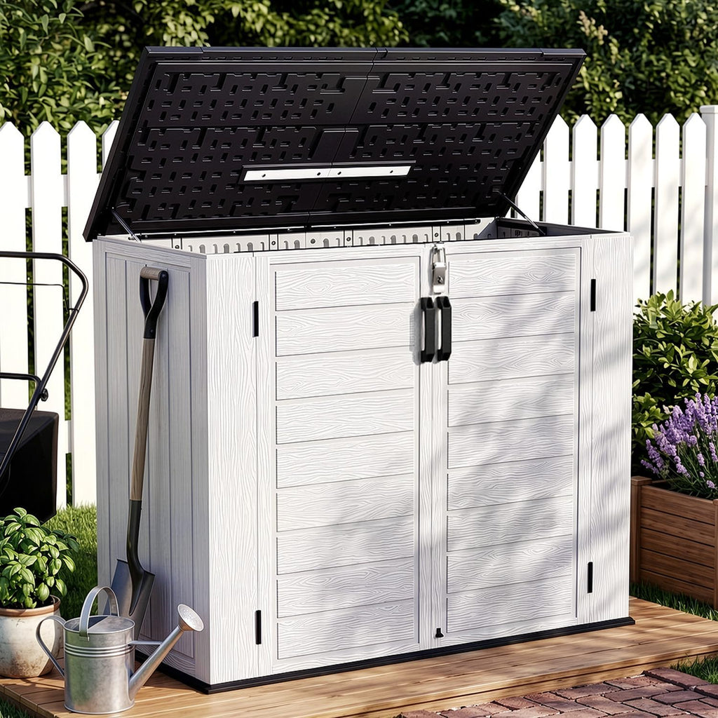 Resin Waterproof Outdoor Storage Shed