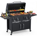 Oversized Charcoal Grill & Smoker