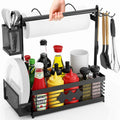 BBQ Grill Caddy with Paper & Plate Holder
