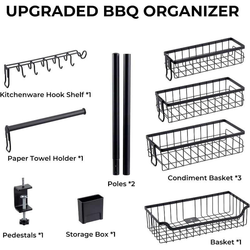 Griddle Caddy Organizer for Blackstone Griddles
