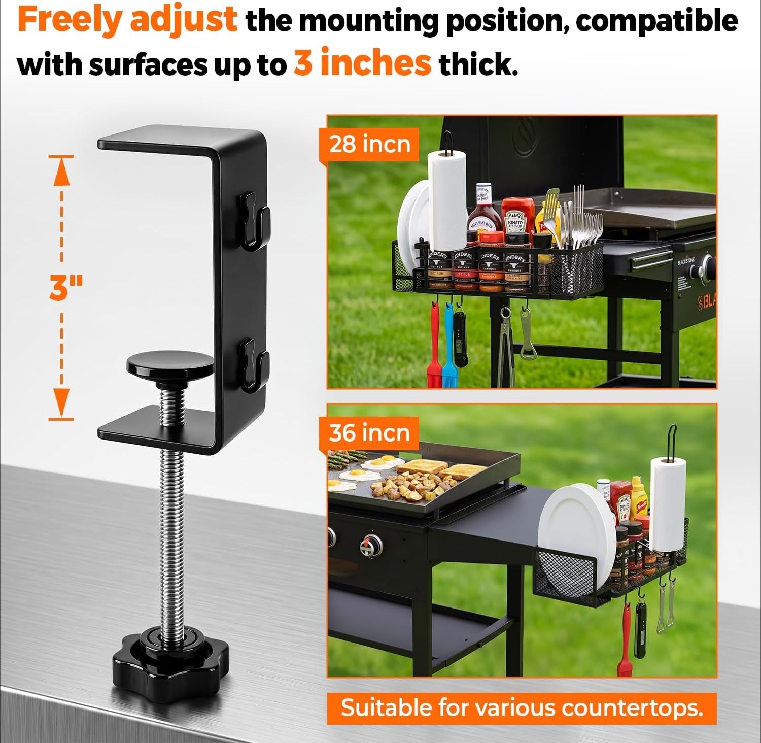 Grill Caddy Organizer for Blackstone Griddles